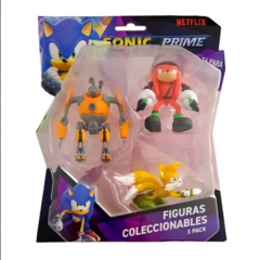 Sonic SON2020 Pack x3 Figura Blister 6,5cm - All4Toys