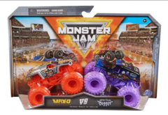 Monster JAM - Escala 1:64 Pack x2 - Max-D Vs Son Uva Digger 58702