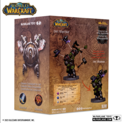 Muñeco Accion - MC Farlane 16cm World of Warcraft Orco Verde 166700