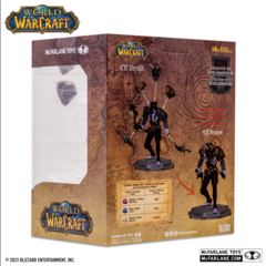 Muñeco Accion - MC Farlane 16cm World of Warcraft Elfo C/marron 166700 - All4Toys