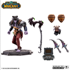 Muñeco Accion - MC Farlane 16cm World of Warcraft Elfo C/marron 166700 - comprar online