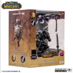 Muñeco Accion - MC Farlane 16cm World of Warcraft Humano Negro 166700 - tienda online