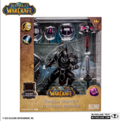 Muñeco Accion - MC Farlane 16cm World of Warcraft Humano Negro 166700 - All4Toys