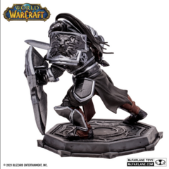 Muñeco Accion - MC Farlane 16cm World of Warcraft Humano Negro 166700 - comprar online