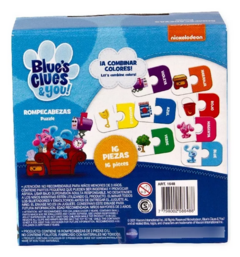Pistas de Blue Juego Mesa Asociacion Colores 1648 - All4Toys