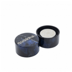 Botella Quokka 510ml Solid Acero Inox Fantasia Black Marble 1178 - comprar online