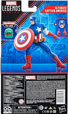 Muñeco Accion - Hasbro 16cm Marvel Legends Hasbro Ultimate Capitan America 6616 en internet