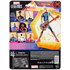 Muñeco Accion - Hasbro Marvel Legends 16cm. Articulado Spider-Man Spider-Punk 3851 en internet