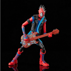 Muñeco Accion - Hasbro Marvel Legends 16cm. Articulado Spider-Man Spider-Punk 3851