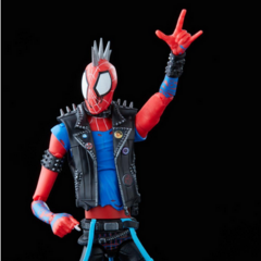 Muñeco Accion - Hasbro Marvel Legends 16cm. Articulado Spider-Man Spider-Punk 3851 - tienda online