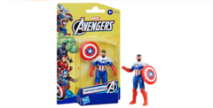 Figura muñeco Heroe 10cm. Articulado 9325 - Capitán América