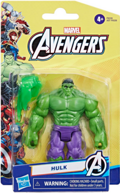 Muñeco Accion - Ever Green Deluxe Articulado 11cm- Hulk 9326 - All4Toys