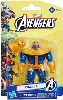 Muñeco Accion - Ever Green Deluxe Articulado 11cm- Thanos 9326 - All4Toys