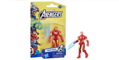 Figura muñeco Heroe 10cm. Articulado 9325 - Iron Man