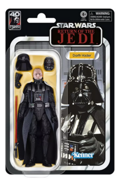 Figura muñeco Star Wars Retorno del Jedi 40 aniversario 15cm. Articulado 7082 - Darth Vader - comprar online