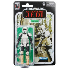 Figura muñeco Star Wars Retorno del Jedi 40 aniversario 15cm. Articulado 7074 - Biker Scout - comprar online