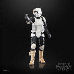 Figura muñeco Star Wars Retorno del Jedi 40 aniversario 15cm. Articulado 7074 - Biker Scout - tienda online