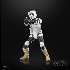 Figura muñeco Star Wars Retorno del Jedi 40 aniversario 15cm. Articulado 7074 - Biker Scout - All4Toys