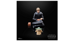 Figura Articulada Hasbro - 15 cm Star Wars Black Series Deluxe - Luke Skywalker & Grogu 8345 en internet