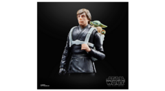Figura Articulada Hasbro - 15 cm Star Wars Black Series Deluxe - Luke Skywalker & Grogu 8345 - tienda online
