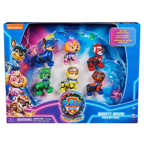 Paw Patrol 17707 - Mighty Movie Pack x6 Figuras