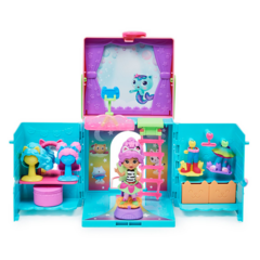 Gabby Dollhouse 36210 Rainbow Closet + Figura y 14 Accesorios en internet