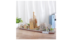 Cubic Fun - Rompecabezas 3D 673012 - Ciudad de Barcelona 186 Piezas - comprar online