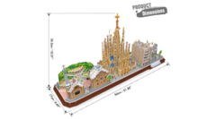 Cubic Fun - Rompecabezas 3D 673012 - Ciudad de Barcelona 186 Piezas - comprar online