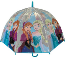 Paraguas Lluvia niños Impermeable Plastico Frozen