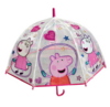 Paraguas Lluvia niños Impermeable Plastico Peppa Pig