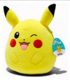 Squishmallows Peluche 30cm Pokemon - Pikachu Guiño