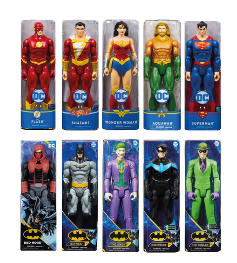 Muñeco Accion DC 30cm Juguete Super Heroes - All4Toys