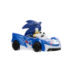 Sonic Autos 40474 - The Hedgohog Vehículo Metálico 6cm - tienda online