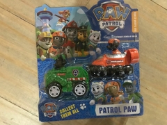 Paw Patrol Autos 2 Personajes - All4Toys