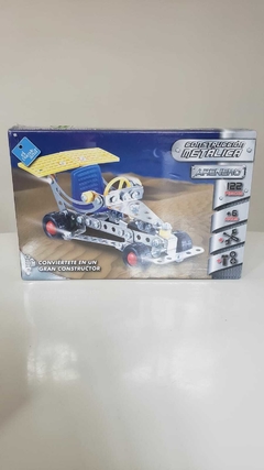 Juego Construcción Metálica Arenero 143 Pzas Tipo Mecano F1