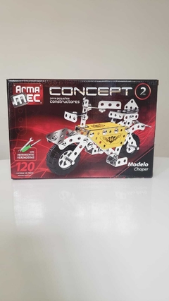 Tipo Mecano Construcción Metalica Moto Chopper Concept 2 Arma Mec en internet