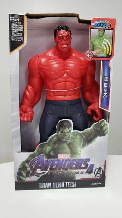 Muñeco Accion 30cm Con Sonido Heroes Marvel - All4Toys