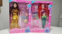 Barbie Princesa 30cm Muñeca Juguete Varios Modelos Disney