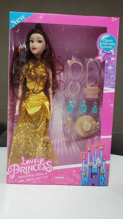 Imagen de Barbie Princesa 30cm Muñeca Juguete Varios Modelos Disney