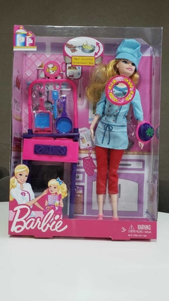 Barbie Muñeca Juguete Varios modelos Oculista Dentista Paseo Perro Mascota