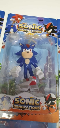 Muñecos Sonic Pack X 3 Juguete Figura De 13cm