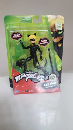 Figura Articulada Miraculous 13cm Lady Bug Cat Noir Playmates toys - tienda online