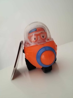 Blippi 86101 - Mini Vehiculos - Camión Bomberos Basura Jeep Nave