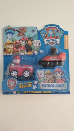 Paw Patrol Autos 2 Personajes - tienda online