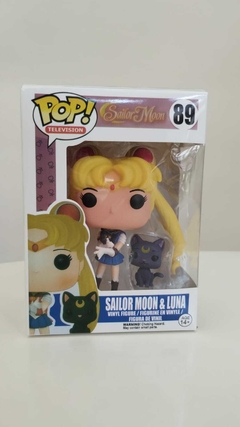 Funko Sailor Moon y Luna 89 en internet