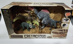 Imagen de Dinosaurios Playset Cretaceous Surtido x4