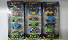 Autos Teamsterz Metal Beast Machine Surtido Pack x5 14142
