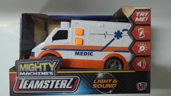 Autos Teamsterz Ambulancia Luz y Sonido 15cm 14085 - comprar online