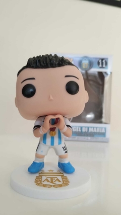 Figura Pop Cabezon Simil Funko Angel Di Maria Seleccion Argentina