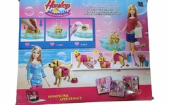 Muñeca Barbie - Baño Varias Mascotas Playa (Dos perros + Gato) - comprar online